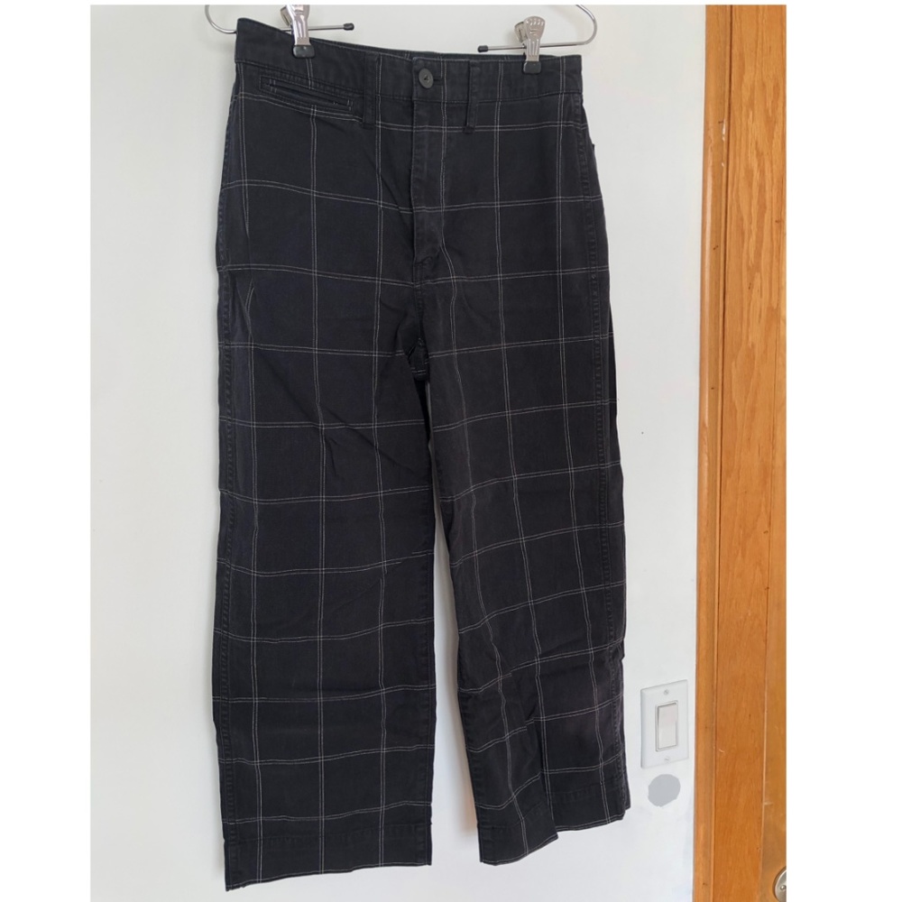 Madewell Slim Emmet Wide-Leg Crop, Size 26